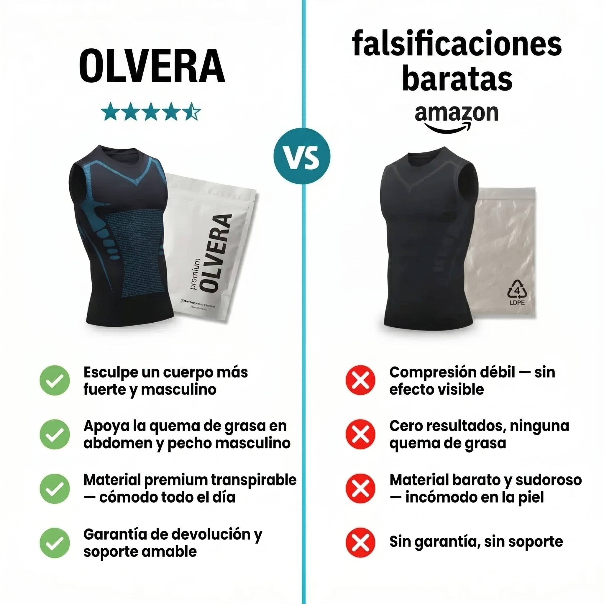 OLVERA™ 4.0 Por fin, un día en el que ya no piensas en tu barriga.