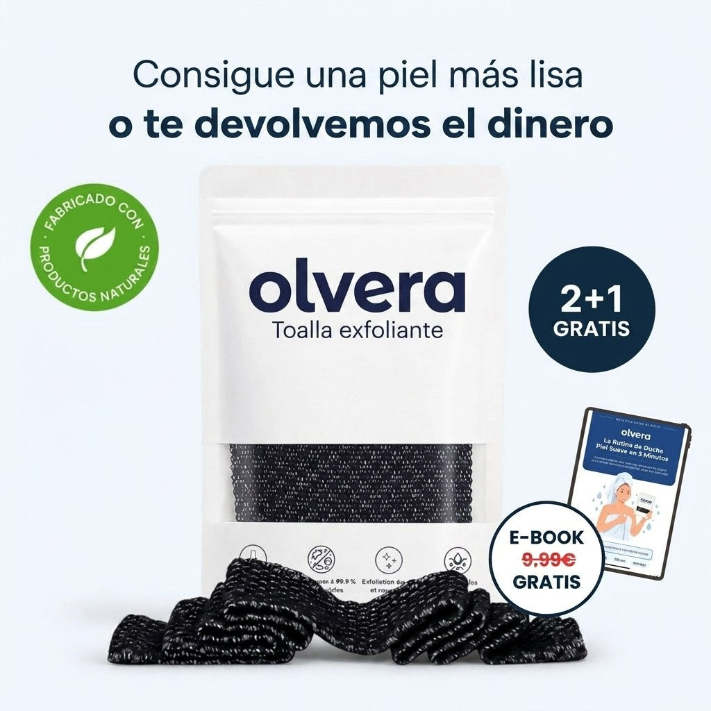 Toalla de ducha exfoliante Olvera