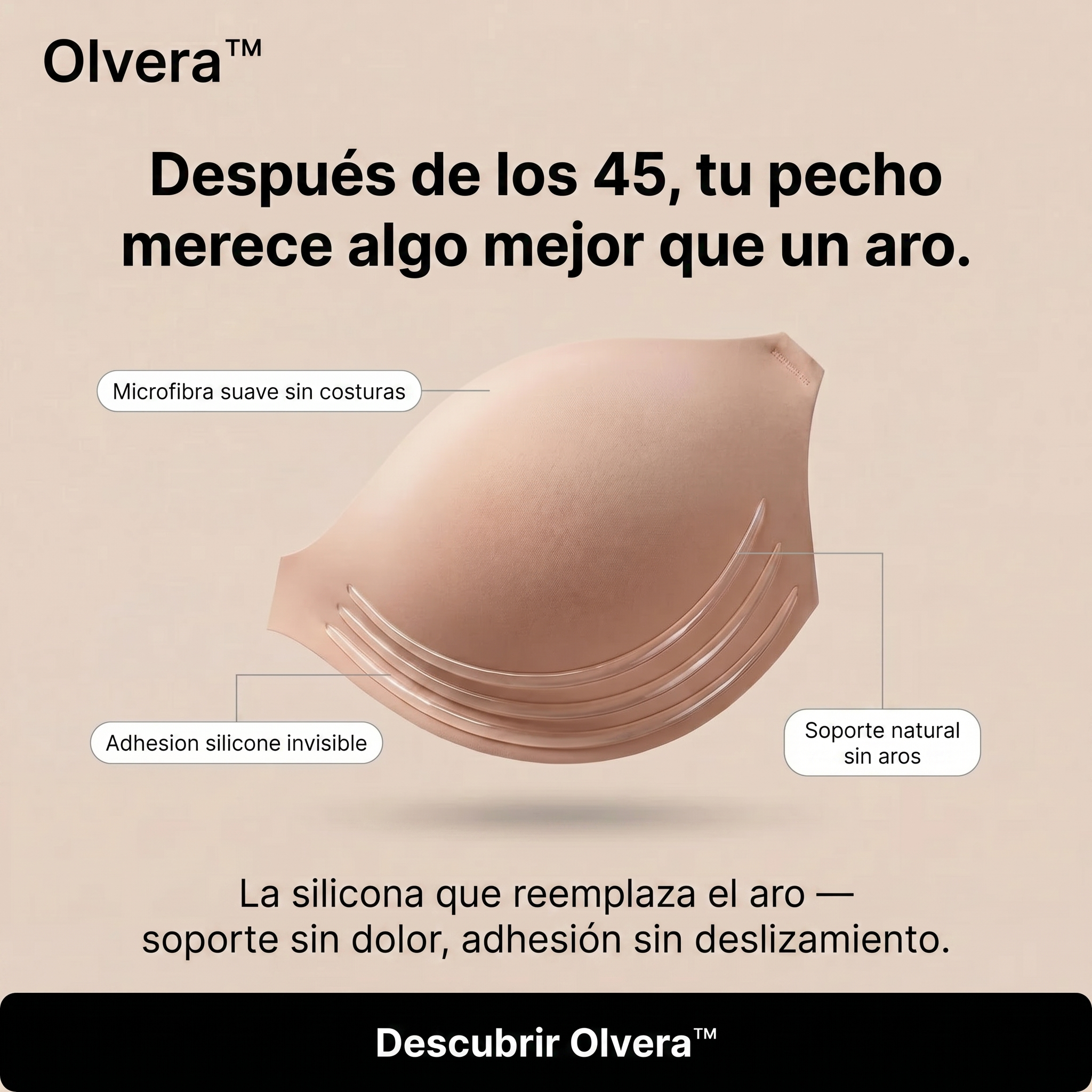 El sujetador en gel 3D Lift