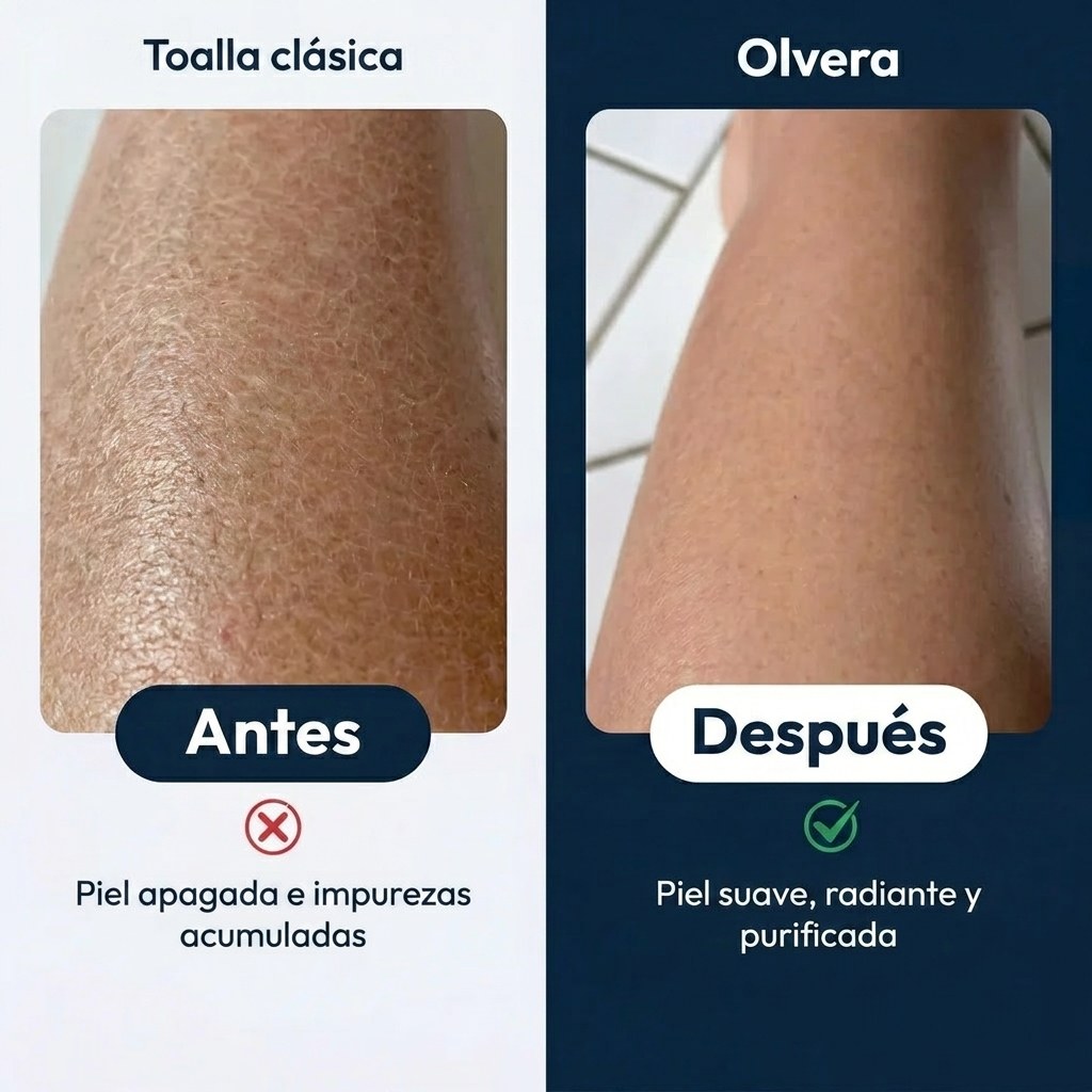 Toalla de ducha exfoliante Olvera